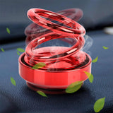 Auto Rotation Double Ring Car Air Freshener