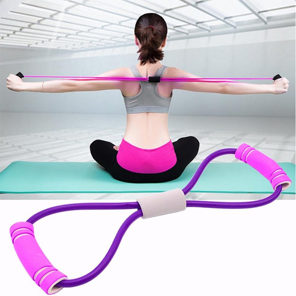 Yoga Elastic Rubber Rope  Expander Bands